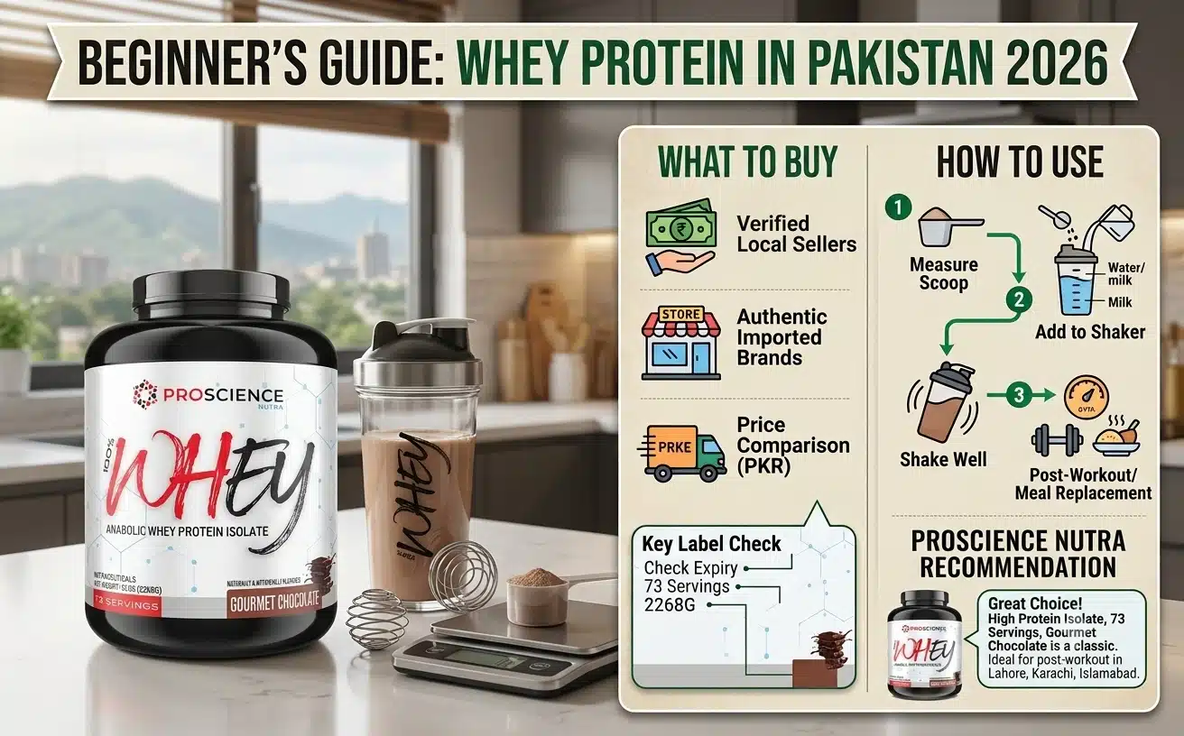 Whey Protein for Beginners in Pakistan 2026