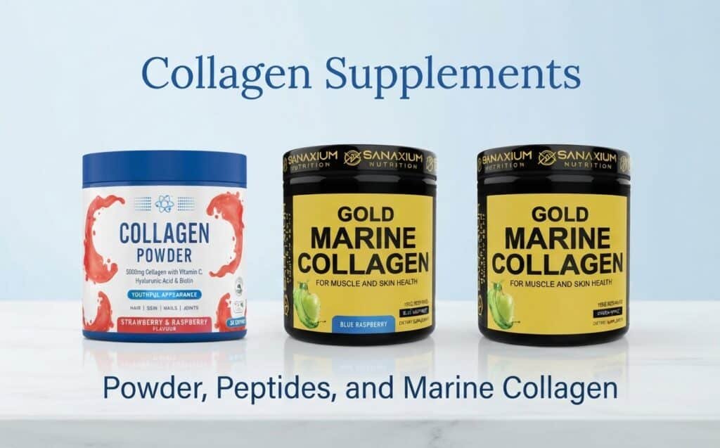 Collagen-Supplements-Powder-Peptides-and-Marine-Collagen