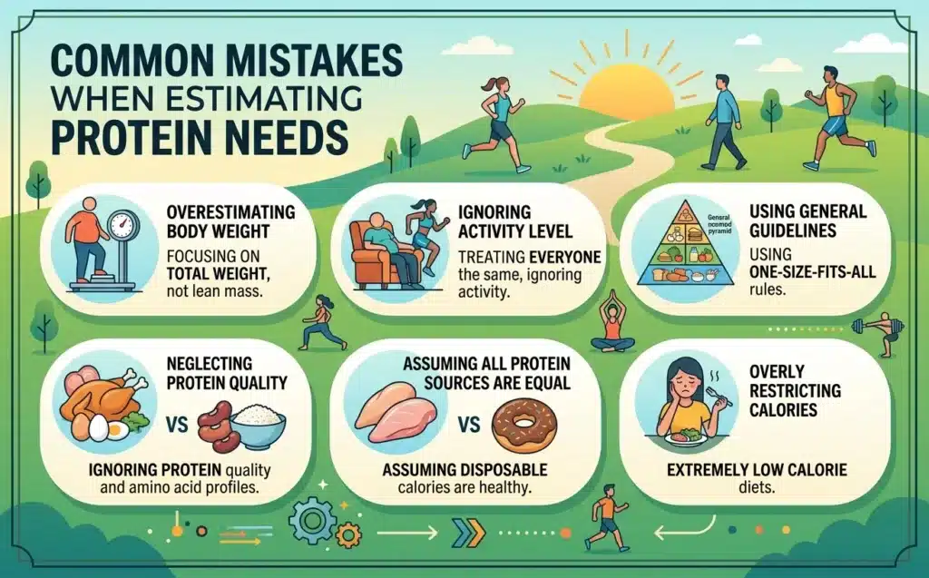 Common Mistakes When Estimating Protein Needs